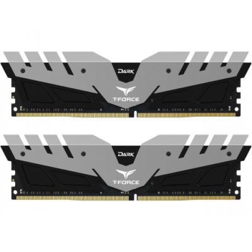 Модуль памяті для компютера DDR4 32GB (2x16GB) 2400 MHz T-Force Dark Gray Team (TDGED432G2400HC15BDC01)