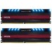 Модуль памяті для компютера DDR4 16GB (2x8GB) 3000 MHz Delta Blue LED Team (TDTBD416G3000HC16CDC01)