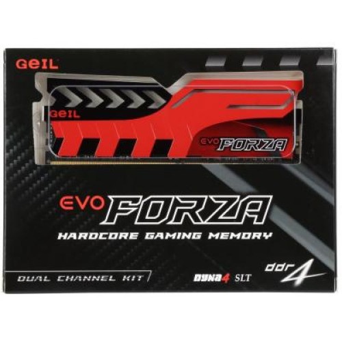 Модуль памяті для компютера DDR4 32GB (2x16GB) 3000 MHz EVO FORZA RED Geil (GFR432GB3000C16ADC)