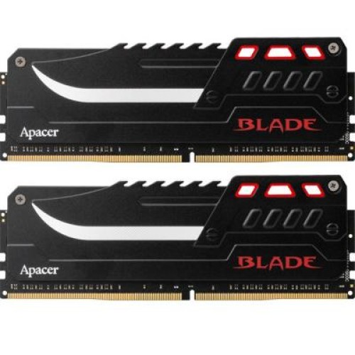 Модуль памяті для компютера DDR4 16GB (2x8GB) 3000 MHz BLADE Fire Series Apacer (EK.16GAZ.GJDK2)