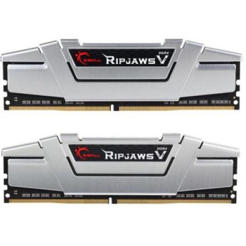 Модуль памяті для компютера DDR4 16GB (2x8GB) 2400 MHz RipjawsV Silver G.Skill (F4-2400C15D-16GVS)