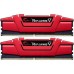 Модуль памяті для компютера DDR4 8GB (2x4GB) 2400 MHz RipjawsV Red G.Skill (F4-2400C15D-8GVR)