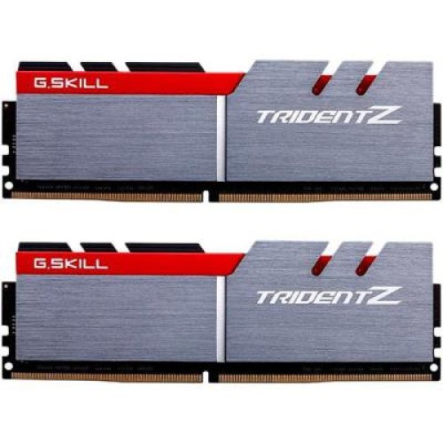 Модуль памяті для компютера DDR4 16GB (2x8GB) 3000 MHz Trident Z Silver G.Skill (F4-3000C15D-16GTZB)