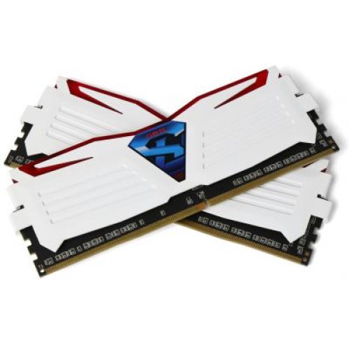 Модуль памяті для компютера DDR4 8GB (2x4GB) 2133 MHz Super Luce White H Geil (GLWR48GB2133C15DC)