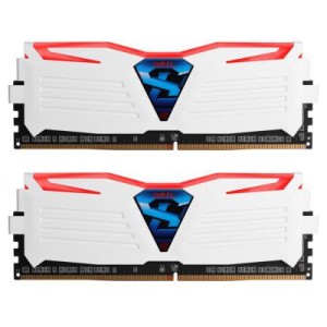 Модуль памяті для компютера DDR4 8GB (2x4GB) 2133 MHz Super Luce White H Geil (GLWR48GB2133C15DC)