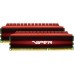 Модуль памяті для компютера DDR4 16GB (2x8GB) 3600 MHz Viper 4 Red Patriot (PV416G360C6K)