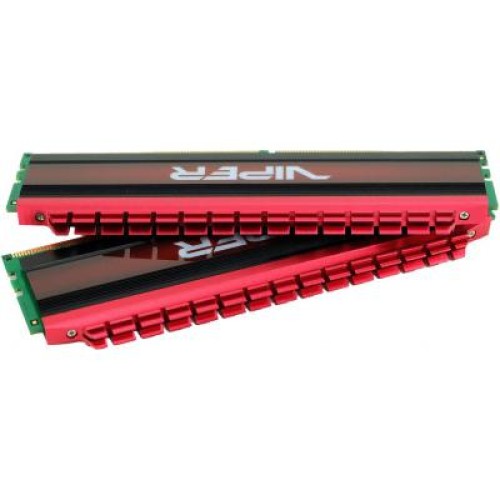 Модуль памяті для компютера DDR4 16GB (2x8GB) 3600 MHz Viper 4 Red Patriot (PV416G360C6K)