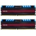 Модуль памяті для компютера DDR4 32GB (2x16GB) 3000 MHz T-Force Delta Blue LED Team (TDTBD432G3000HC16CDC01)