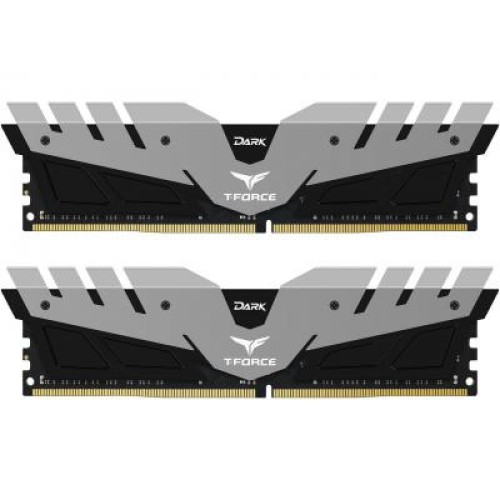 Модуль памяті для компютера DDR4 32GB (2x16GB) 3200 MHz T-Force Dark Gray Team (TDGED432G3200HC16CDC01)