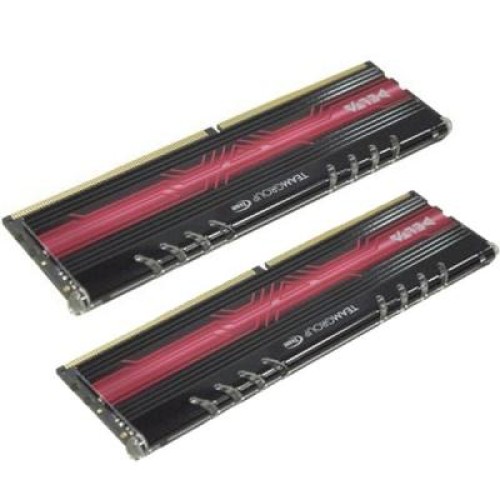 Модуль памяті для компютера DDR4 8GB (2x4GB) 2400 MHz T-Force Delta White RGB Team (TF4D48G2400HC15BDC01)