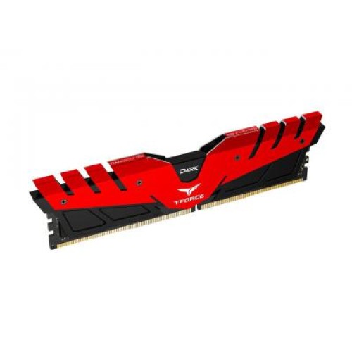 Модуль памяті для компютера DDR4 8GB 2400 MHz T-Force Dark Red Team (TDRED48G2400HC1401)