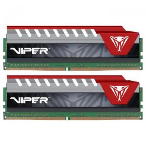 Модуль памяті для компютера DDR4 16GB (2x8GB) 3733 MHz Viper Elite Patriot (PVE416G373C7KRD)