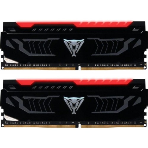 Модуль памяті для компютера DDR4 16GB (2x8GB) 2400 MHz LED SERIES RED Patriot (PVLR416G240C4K)