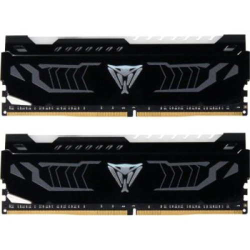 Модуль памяті для компютера DDR4 16GB (2x8GB) 2666 MHz LED SERIES RED Patriot (PVLR416G266C5K)