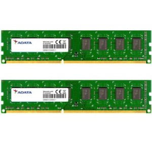 Модуль памяті для компютера DDR3L 16GB (2x8GB) 1600 MHz ADATA (ADDU1600W8G11-2)