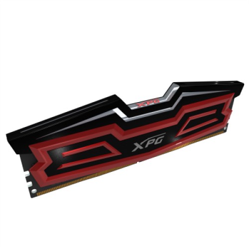 Модуль памяті для компютера DDR4 64GB (4x16GB) 3200 MHz XPG Spectrix D40 Red ADATA (AX4U3200316G16-QR40)