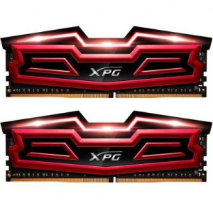 Модуль памяті для компютера DDR4 32GB (2x16GB) 3000 MHz XPG Dazzle-HS Red ADATA (AX4U3000316G16-DRD)