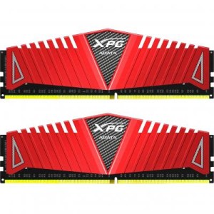 Модуль памяті для компютера DDR4 16GB (2x8GB) 3200 MHz XPG Z1-HS Red ADATA (AX4U320038G16-DRZ1)