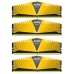 Модуль памяті для компютера DDR4 64GB (4x16GB) 3200 MHz XPG Z1-HS Gold ADATA (AX4U3200316G16-QGZ)