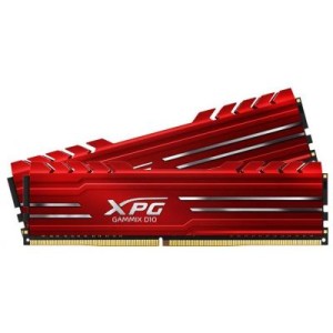 Модуль памяті для компютера DDR4 16GB (2x8GB) 3000 MHz XPG GD10-HS Red ADATA (AX4U300038G16-DRG)