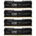 Модуль памяті для компютера DDR4 64GB (4x16GB) 3000 MHz XPG GD10-HS Black ADATA (AX4U3000316G16-QBG)