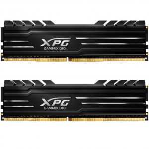 Модуль памяті для компютера DDR4 16GB (2x8GB) 2800 MHz XPG GD10-HS Black ADATA (AX4U280038G17-DBG)