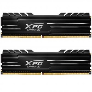 Модуль памяті для компютера DDR4 32GB (2x16GB) 2666 MHz XPG GD10-HS Black ADATA (AX4U2666316G16-DBG)