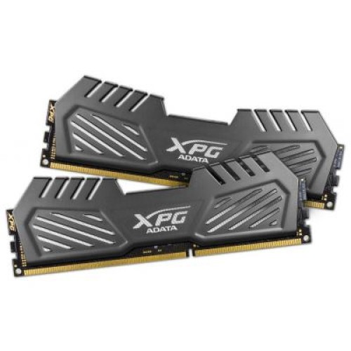 Модуль памяті для компютера DDR3 16GB (2x8GB) 1600 MHz XPG V2-HS Gray ADATA (AX3U1600W8G9-DMV)