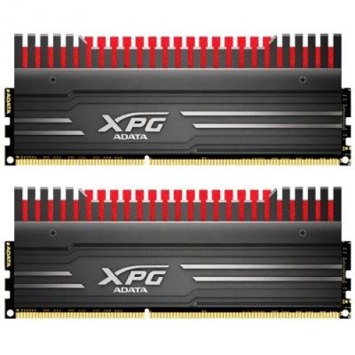 Модуль памяті для компютера DDR3 16GB (2x8GB) 2400 MHz XPG V3-HS-R-G Black ADATA (AX3U2400W8G11-DBV-RG)