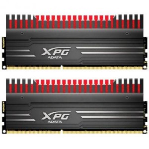 Модуль памяті для компютера DDR3 16GB (2x8GB) 1866 MHz XPG V3-HS-R-G Black ADATA (AX3U1866W8G10-DBV-RG)