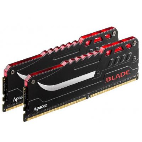 Модуль памяті для компютера DDR4 32GB (2x16GB) 3000 MHz Blade Fire-Red Apacer (EK.32GAZ.GJDK2)