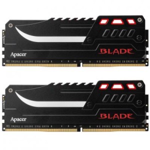 Модуль памяті для компютера DDR4 32GB (2x16GB) 3000 MHz Blade Fire-Red Apacer (EK.32GAZ.GJDK2)