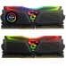 Модуль памяті для компютера DDR4 16GB (2x8GB) 2400 MHz Super Luce Black RGB Sync LED Geil (GLS416GB2400C16DC)