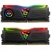 Модуль памяті для компютера DDR4 16GB (2x8GB) 3000 MHz Super Luce Black RGB Sync LED Geil (GLS416GB3000C16ADC)