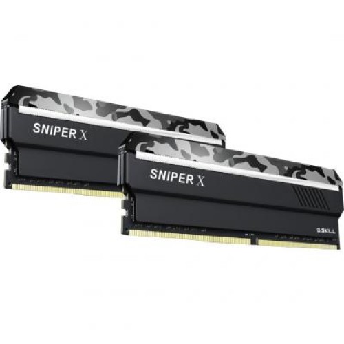 Модуль памяті для компютера DDR4 16GB (2x8GB) 2400 MHz Sniper X G.Skill (F4-2400C17D-16GSXW)