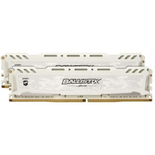 Модуль памяті для компютера DDR4 16GB (2x8GB) 2666 MHz Ballistix Sport LT Micron (BLS2C8G4D26BFSCK)