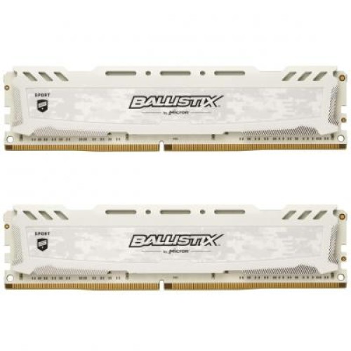 Модуль памяті для компютера DDR4 16GB (2x8GB) 2666 MHz Ballistix Sport LT Micron (BLS2C8G4D26BFSCK)