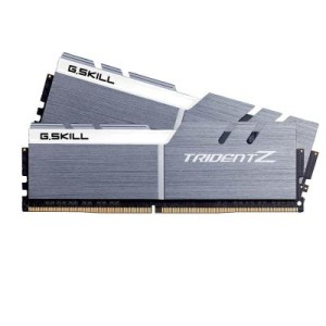 Модуль памяті для компютера DDR4 16GB (2x8GB) 3200 MHz Trident Z Silver H G.Skill (F4-3200C14D-16GTZSW)