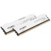 Модуль памяті для компютера DDR4 16GB (2x8GB) 2933 MHz HyperX FURY White Kingston Fury (ex.HyperX) (HX429C17FW2K2/16)