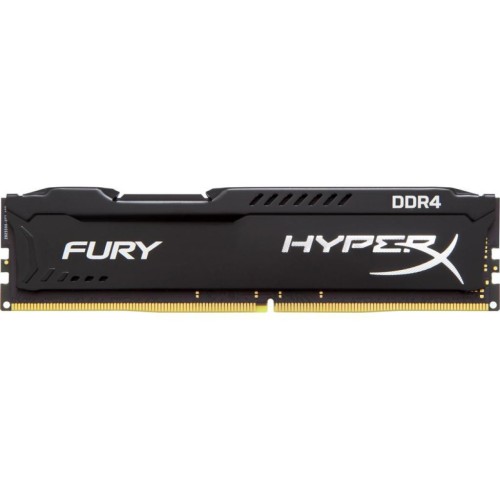 Модуль памяті для компютера DDR4 8GB 3466 MHz HyperX FURY Black Kingston Fury (ex.HyperX) (HX434C19FB2/8)