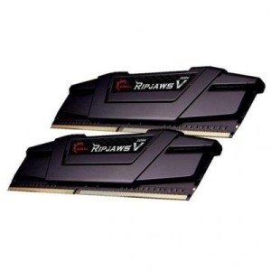 Модуль памяті для компютера DDR4 16GB (2x8GB) 3200 MHz RipjawsV G.Skill (F4-3200C14D-16GVK)