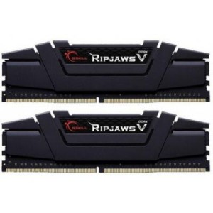 Модуль памяті для компютера DDR4 16GB (2x8GB) 3200 MHz RipjawsV G.Skill (F4-3200C14D-16GVK)