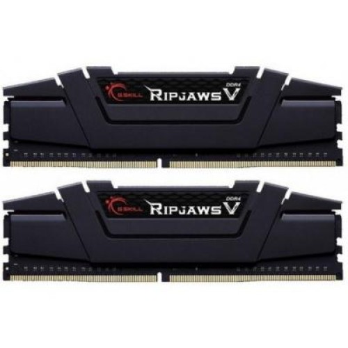 Модуль памяті для компютера DDR4 16GB (2x8GB) 3200 MHz RipjawsV G.Skill (F4-3200C14D-16GVK)