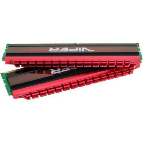 Модуль памяті для компютера DDR4 8GB (2x4GB) 3200 MHz Viper 4 Red Patriot (PV48G320C6K)