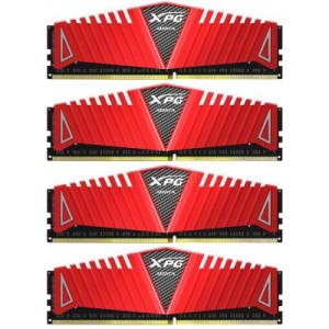 Модуль памяті для компютера DDR4 16GB (4x4GB) 2666 MHz XPG Z1 Red ADATA (AX4U2666W4G16-QRZ)