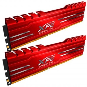 Модуль памяті для компютера DDR4 8GB (2x4GB) 3000 MHz XPG Gammix D10 Red ADATA (AX4U3000W4G16-DRG)