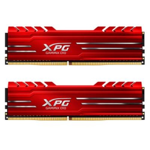 Модуль памяті для компютера DDR4 8GB (2x4GB) 3000 MHz XPG Gammix D10 Red ADATA (AX4U3000W4G16-DRG)