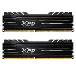 Модуль памяті для компютера DDR4 8GB (2x4GB) 3000 MHz XPG Gammix D10 Black ADATA (AX4U3000W4G16-DBG)