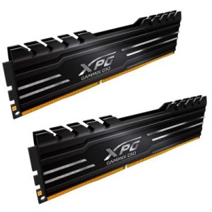 Модуль памяті для компютера DDR4 8GB (2x4GB) 2666 MHz XPG Gammix D10 Black ADATA (AX4U2666W4G16-DBG)