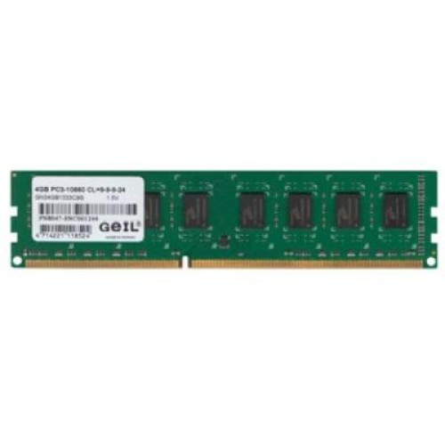 Модуль памяті для компютера DDR4 4GB 2400 MHz Geil (GN44GB2400C17S)